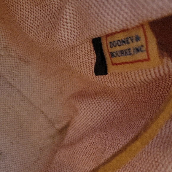 Authentic Dooney & Bourke Lrg Tote Pink Fuchsia Smooth Leather Handbag - Picture 11 of 13